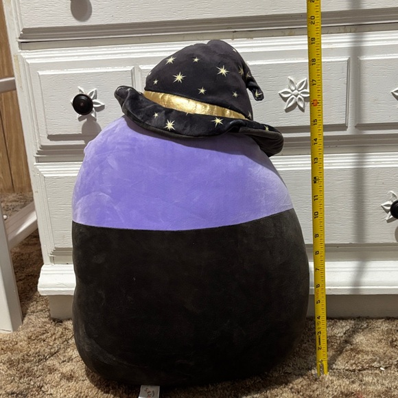 Squishmallows Black and Purple Wizard Stuffed Animal - Picture 3 of 5